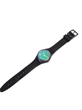 Swatch LA NIGHT GB330 Black Green Watch